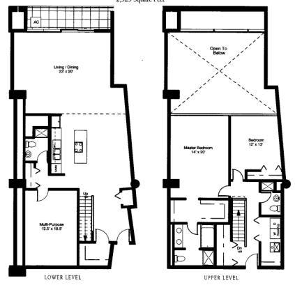 1530 S State Floorplan - 1006 Tier*